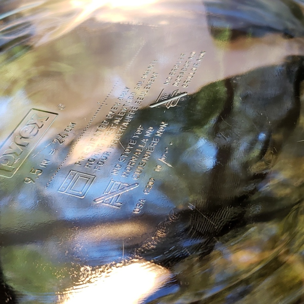 Pryex 11in pie plate USA - Picture 4 of 4